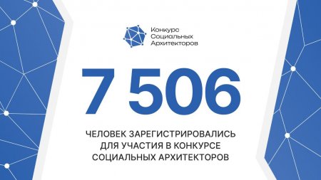 Завершен прием заявок на участие в конкурсе социальных архитекторов.