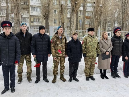 В школе имени героя Советского Союза прошли памятные мерориятия 