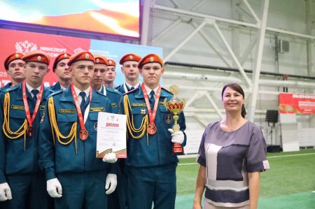 Команда Губернаторского колледжа вошла в пятерку сильнейших на Спартакиаде допризывной молодежи