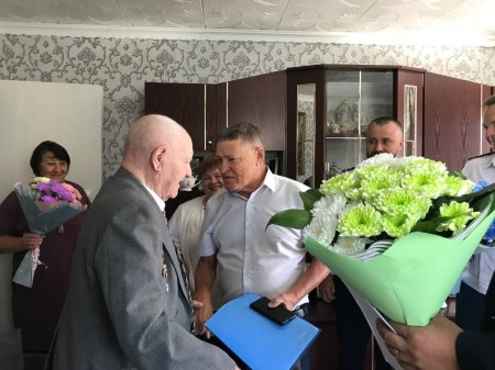 100 – летний юбилей отмечает ветеран Великой Отечественной войны Михаил Щербаков