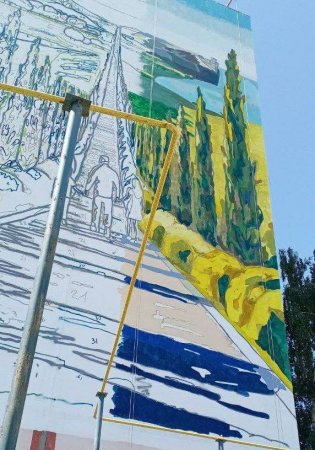 В Балакове создают граффити «Дорога домой» в рамках фестиваля «ФормAРТ» 