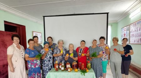 Ершовские старшие устроили выставку заготовок