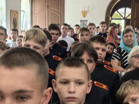 Атаман поздравил юных казаков с началом учебного года