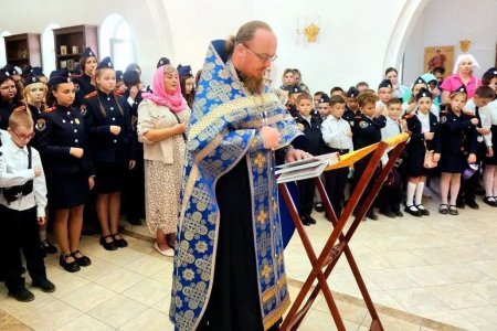 Атаман поздравил юных казаков с началом учебного года