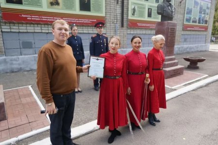 Фестиваль казачьей культуры прошел в школе имени В.Ф.Маргелова