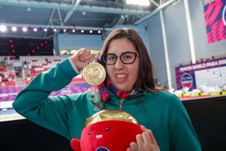 Спортсменка «РиФ» Мира Ларионова завоевала четыре медали чемпионата мира по паралимпийскому плаванию