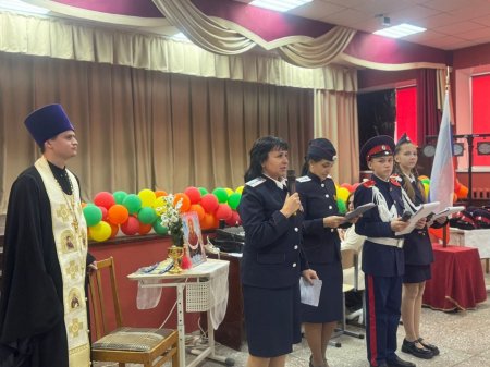 В Балашове прошло традиционное Посвящение в казачата в честь праздника Покрова Пресвятой Богородицы»