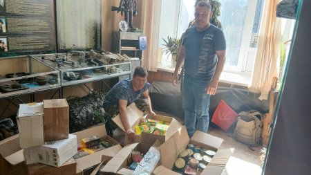 Саратовские инвалиды войн отправили на передовую гуманитарную помощь