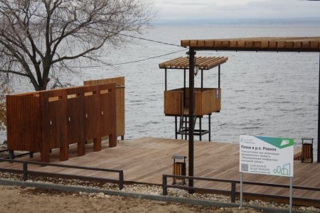 В Ровном открыли пляж и поставили часовню Защитникам Родины