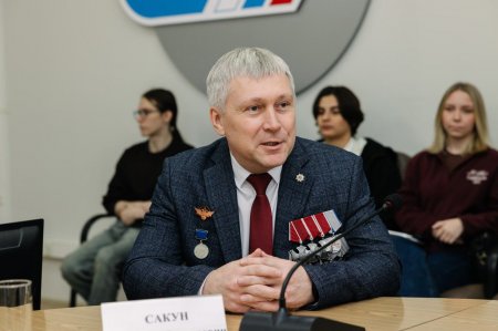 Саратовский участник спецоперации стал трижды кавалером ордена Мужества