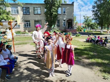 Троица в «Детском саду 15»: как в Красноармейске дошкольники приобщались к русским народным традициям
