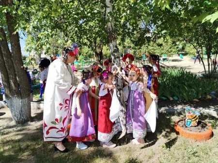 Троица в «Детском саду 15»: как в Красноармейске дошкольники приобщались к русским народным традициям