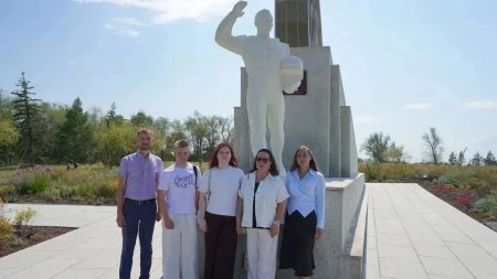 Семья Германа Титова посетила Парк покорителей космоса