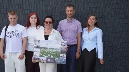 Семья Германа Титова посетила Парк покорителей космоса Семья Германа Титова посетила Парк покорителей космоса