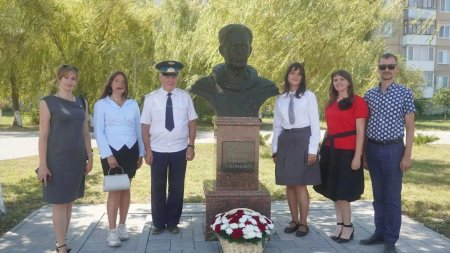В Красном Куте отметили космический юбилей  Германа Титова