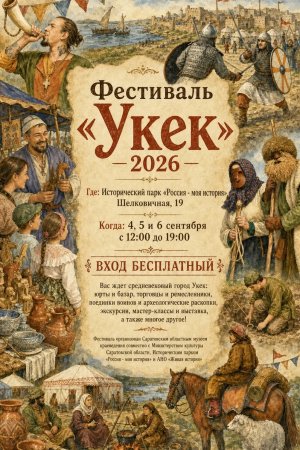 В  Саратове пройдет фестиваль археологии и реконструкции «Укек»  