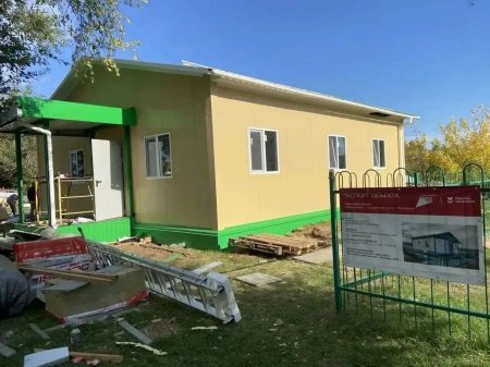 Строительство модульного ФАПа в селе Пылковка Балаковского района выходит на финишную прямую