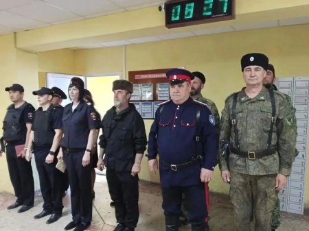 Саратовские казаки оказывают содействие в охране общественного порядка