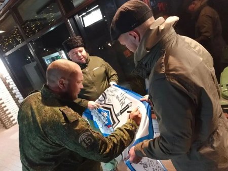 Очередная партия гуманитарной помощи передана казачьему добровольческому отряду «Ермак» (БАРС-15)