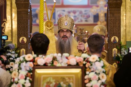 Свято-Троицкий собор Балаково освятили после масштабной реставрации: храм Шехтеля восстанавливали почти два десятилетия