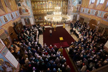 Свято-Троицкий собор Балаково освятили после масштабной реставрации: храм Шехтеля восстанавливали почти два десятилетия