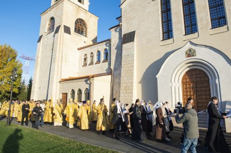 Свято-Троицкий собор Балаково освятили после масштабной реставрации: храм Шехтеля восстанавливали почти два десятилетия
